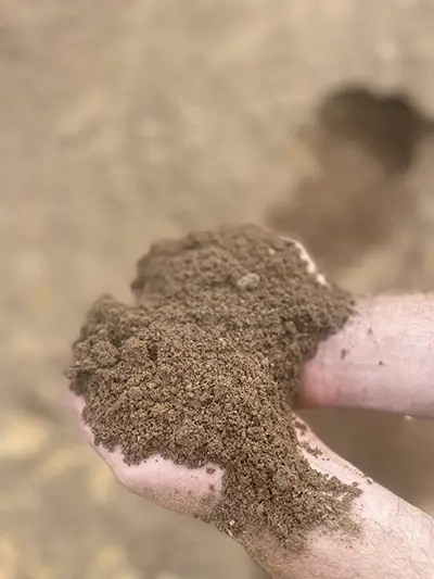 Screened Natural Soil